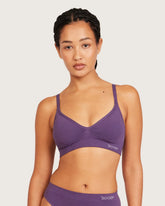 Wireless T-Shirt Bra - Amethyst