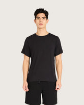 Men's Base Layer Crew Neck T-Shirt - Black