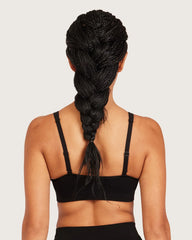Wireless Plunge Bralette - Black