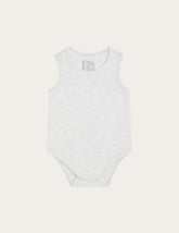 Baby Bodysuit - Heather Grey