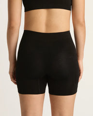 Seamfree Undershorts with Pocket 6" - Black