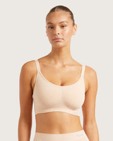Full Bust Wireless Bra - Shell