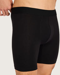 Men's Everyday Mid-Length Boxer Briefs - Black