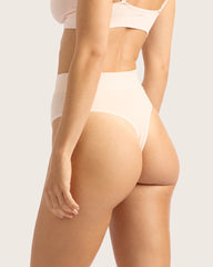 LYOLYTE High Waist G-String - Powder Pink