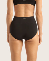 LYOLYTE Full Low Leg Briefs - Black