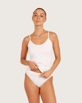 Base Layer Cami Top - White