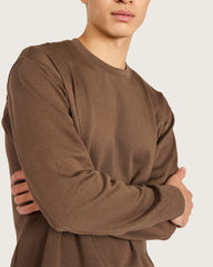 Men's Crew Neck Sweater - Oyster