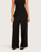 Relaxed Leg Pants - Short - Black