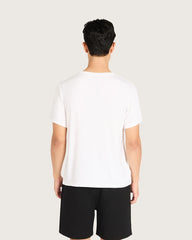 Men's Base Layer V-Neck T-Shirt - White
