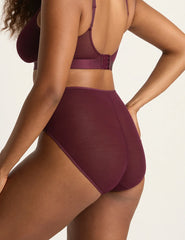 FreeMesh High-Cut Full Briefs - Fig