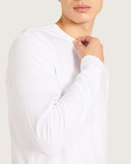 Men's Classic Long Sleeve T-Shirt - White