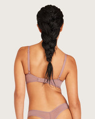 FreeMesh Plunge Bralette - Mauve