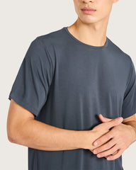 Men's Base Layer Crew Neck T-Shirt - Storm