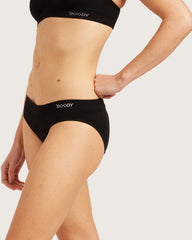 Period & Leak Proof - Classic Bikini - Moderate - Heavy - Black