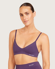 Wireless T-Shirt Bralette - Amethyst