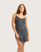 Goodnight Slip Sleep Dress - Storm