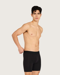 Men's Everyday Mid-Length Boxer Briefs - Black