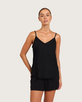 Goodnight Sleep Cami - Black