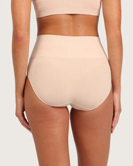 Shaper High Cut Full Briefs - Shell