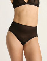 FreeMesh High-Cut Full Briefs - Black