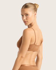 LYOLYTE Triangle Bralette - Maple