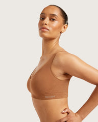 Seamfree Crop Bra - Maple