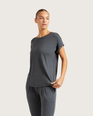 Downtime Lounge Top - Storm