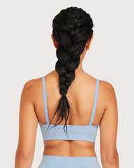 Wireless T-Shirt Bra - Sky Blue