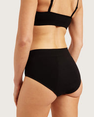 Period & Leak Proof - Full Briefs - Moderate - Heavy - Black