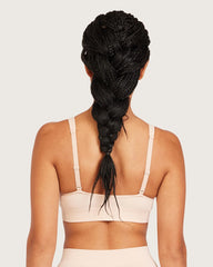 Wireless Plunge Bralette - Shell