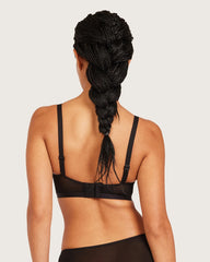 FreeMesh Crop Bralette - Black
