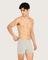 Men's Seamfree Boxer Briefs - Light Grey Marl