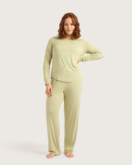 Goodnight Raglan Sleep Top - Sage