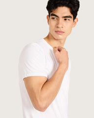 Men's Base Layer Crew Neck T-Shirt - White