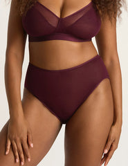 FreeMesh High-Cut Full Briefs - Fig