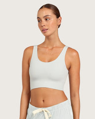Ribbed Seamfree Crop - Dove