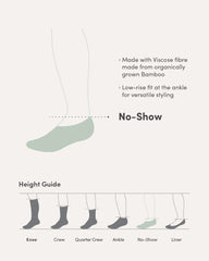 Everyday No Show Socks - Black