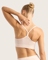LYOLYTE Racerback Bralette - Powder Pink