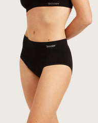 Period & Leak Proof - Full Briefs - Moderate - Heavy - Black
