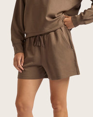 Women's Sweat Shorts 3" - Oyster