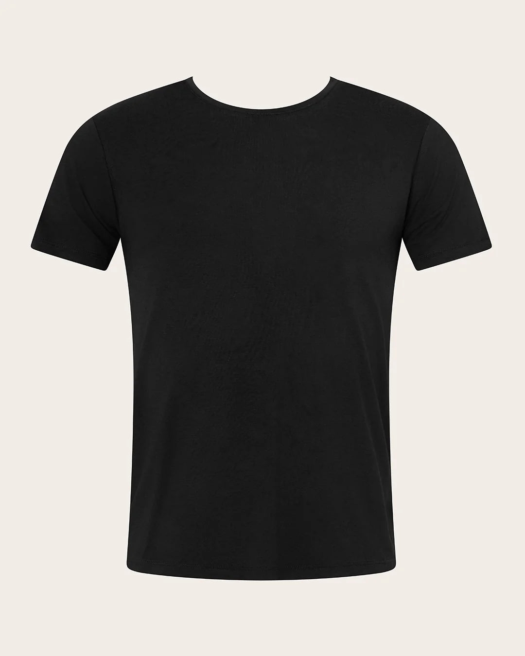 Men's Base Layer Crew Neck T-Shirt - Black