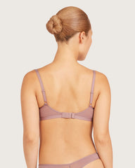 FreeMesh Triangle Bralette - Mauve