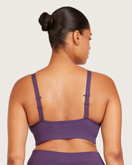 Wireless Full Bust T-Shirt Bra - Amethyst