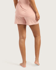 Goodnight Sleep Shorts - Dusty Pink