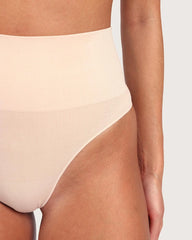 Shaper High Waist G-String - Shell