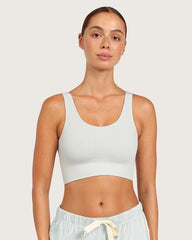 Ribbed Seamfree Crop - Dove