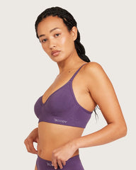 Wireless T-Shirt Bra - Amethyst