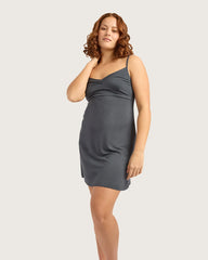 Goodnight Slip Sleep Dress - Storm