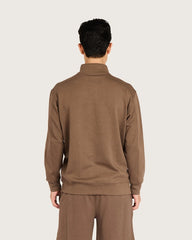 Men's Quarter Zip Sweater - Oyster