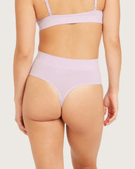 High Waist G-String - Orchid